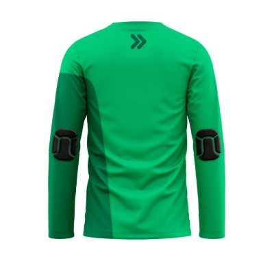 Stylish Green Biker Jacket With Elbow Pads Manufacturer