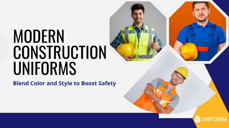 colors of modern construction uniform