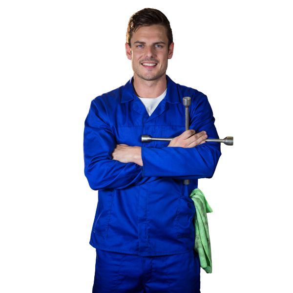 blue automotive workwear jacket suppliers